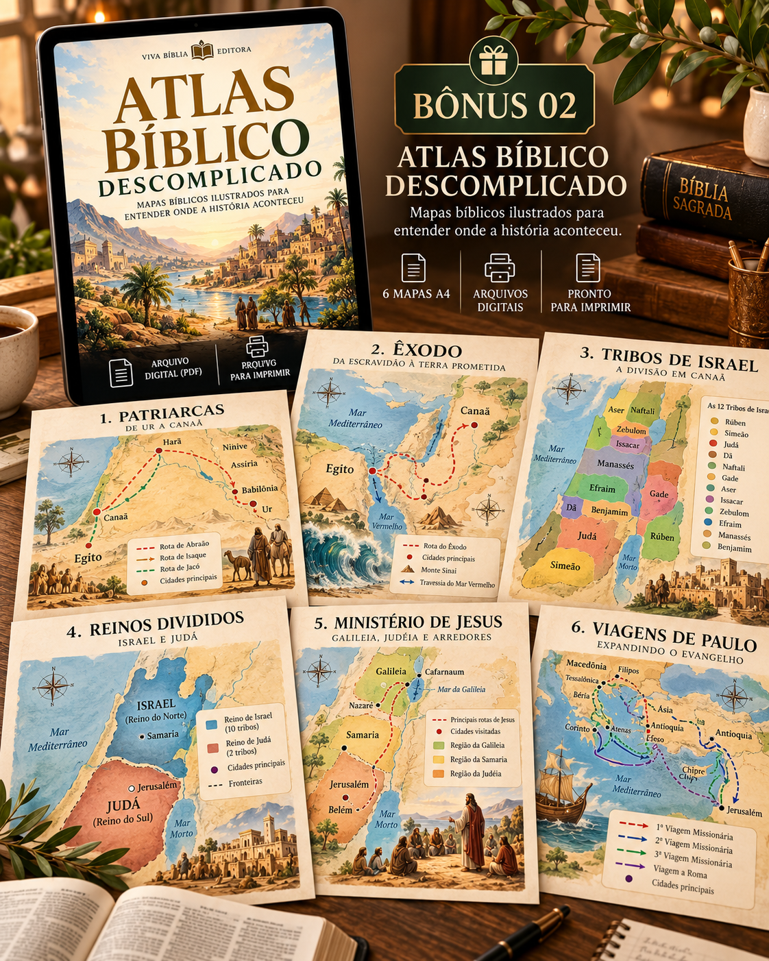 Atlas Bíblico Descomplicado