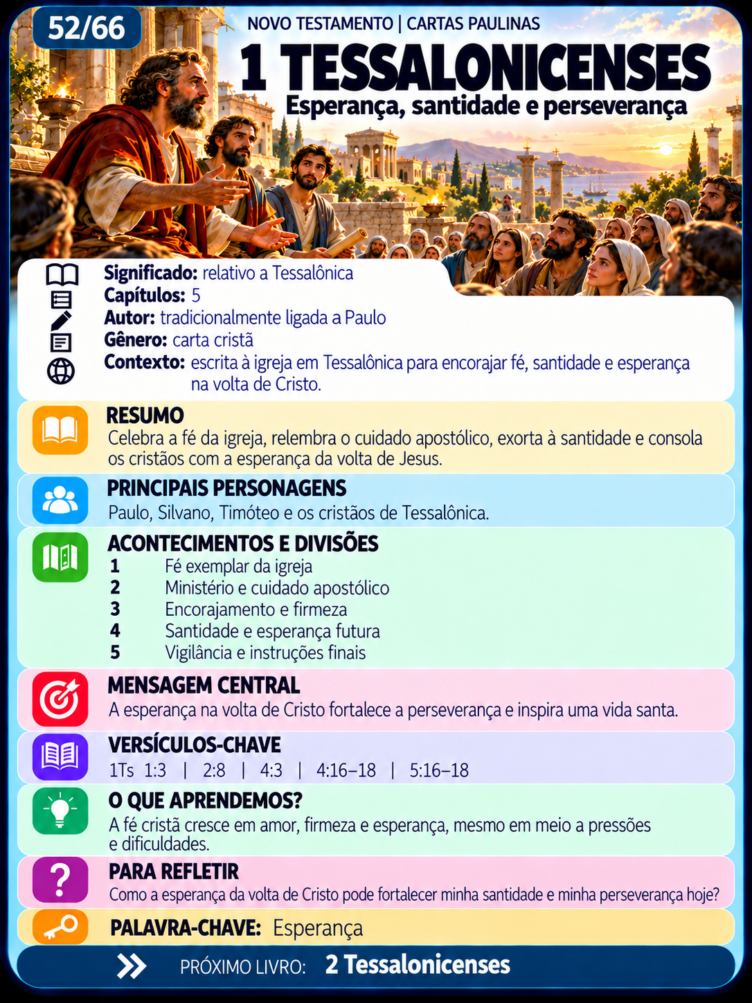 Ficha bíblica ilustrada